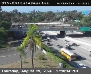 SB 15 at Adams Ave (On Ramp)