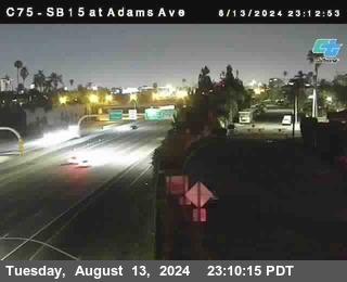 SB 15 at Adams Ave (On Ramp)