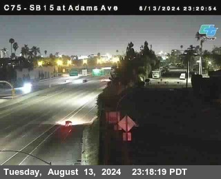 SB 15 at Adams Ave (On Ramp)