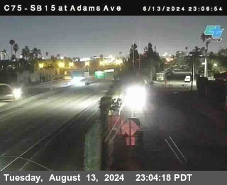 SB 15 at Adams Ave (On Ramp)