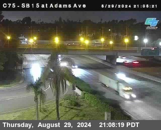 SB 15 at Adams Ave (On Ramp)