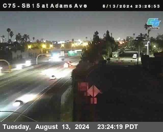 SB 15 at Adams Ave (On Ramp)