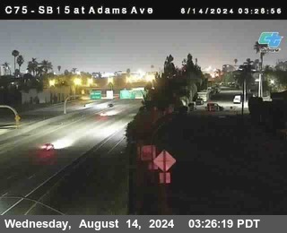 SB 15 at Adams Ave (On Ramp)