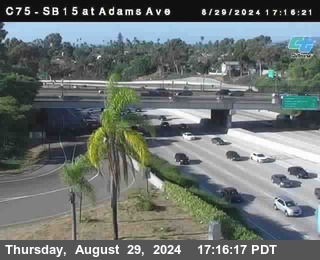 SB 15 at Adams Ave (On Ramp)