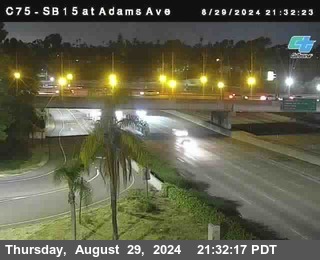 SB 15 at Adams Ave (On Ramp)