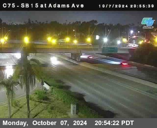 SB 15 at Adams Ave (On Ramp)