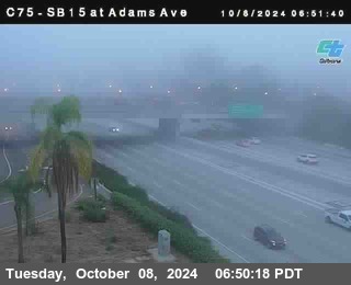 SB 15 at Adams Ave (On Ramp)