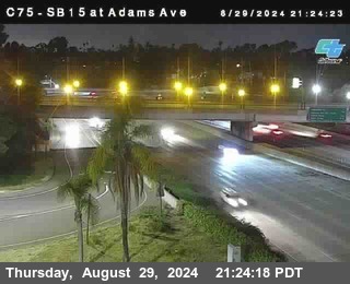 SB 15 at Adams Ave (On Ramp)