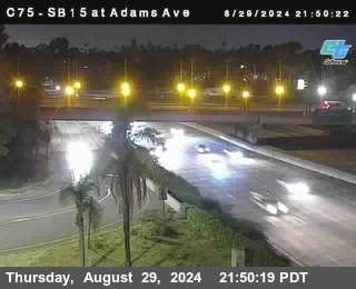 SB 15 at Adams Ave (On Ramp)