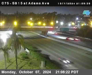 SB 15 at Adams Ave (On Ramp)