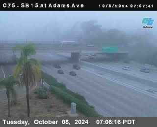 SB 15 at Adams Ave (On Ramp)