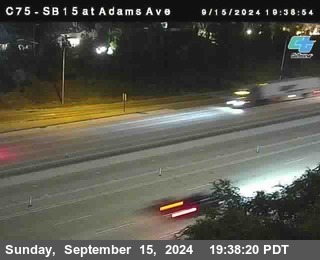 SB 15 at Adams Ave (On Ramp)