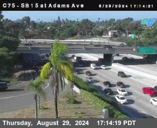 SB 15 at Adams Ave (On Ramp)