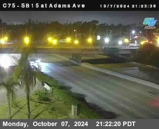 SB 15 at Adams Ave (On Ramp)