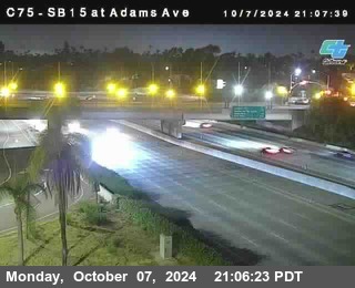 SB 15 at Adams Ave (On Ramp)