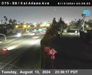 SB 15 at Adams Ave (On Ramp)