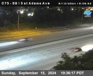 SB 15 at Adams Ave (On Ramp)