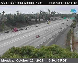 SB 15 at Adams Ave (On Ramp)