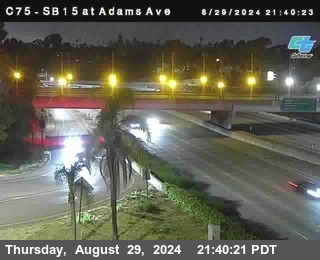 SB 15 at Adams Ave (On Ramp)