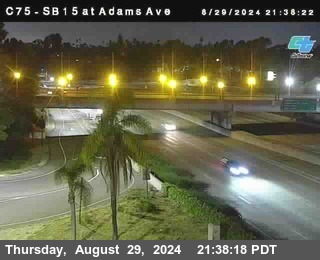 SB 15 at Adams Ave (On Ramp)