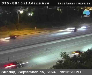 SB 15 at Adams Ave (On Ramp)