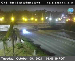 SB 15 at Adams Ave (On Ramp)