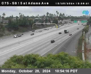 SB 15 at Adams Ave (On Ramp)