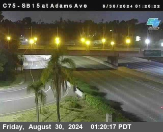 SB 15 at Adams Ave (On Ramp)