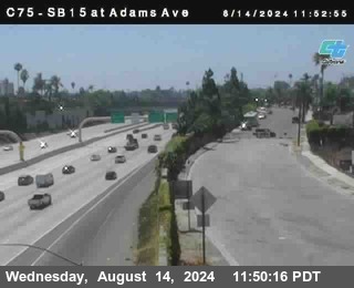 SB 15 at Adams Ave (On Ramp)