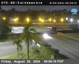 SB 15 at Adams Ave (On Ramp)