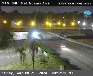 SB 15 at Adams Ave (On Ramp)