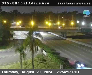 SB 15 at Adams Ave (On Ramp)