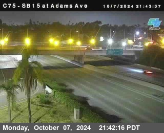 SB 15 at Adams Ave (On Ramp)