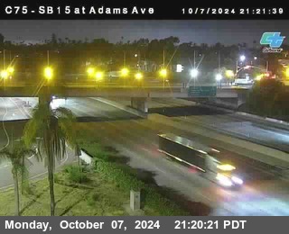 SB 15 at Adams Ave (On Ramp)