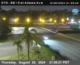 SB 15 at Adams Ave (On Ramp)