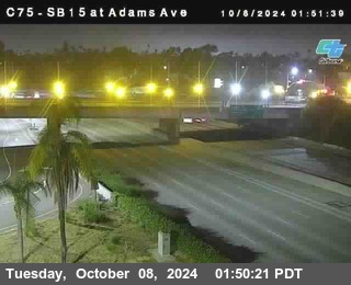 SB 15 at Adams Ave (On Ramp)