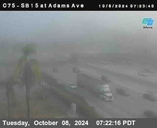 SB 15 at Adams Ave (On Ramp)