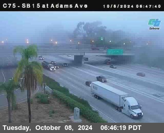 SB 15 at Adams Ave (On Ramp)