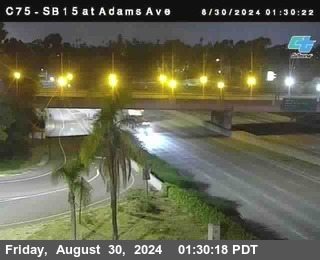 SB 15 at Adams Ave (On Ramp)