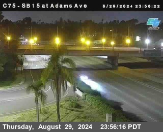 SB 15 at Adams Ave (On Ramp)