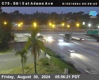 SB 15 at Adams Ave (On Ramp)