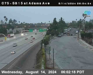 SB 15 at Adams Ave (On Ramp)