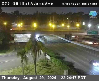 SB 15 at Adams Ave (On Ramp)