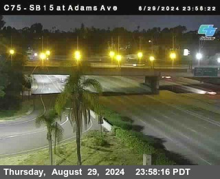 SB 15 at Adams Ave (On Ramp)