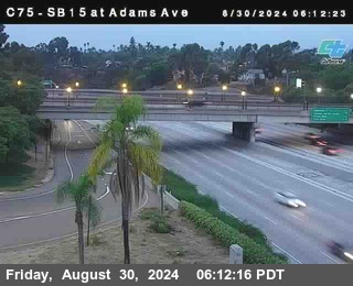 SB 15 at Adams Ave (On Ramp)