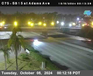 SB 15 at Adams Ave (On Ramp)