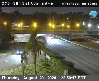 SB 15 at Adams Ave (On Ramp)