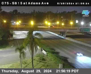 SB 15 at Adams Ave (On Ramp)