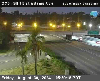 SB 15 at Adams Ave (On Ramp)