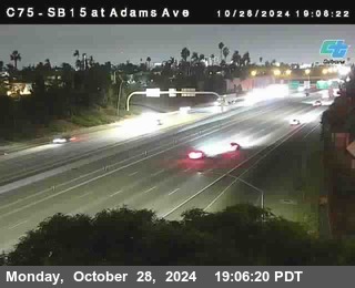 SB 15 at Adams Ave (On Ramp)